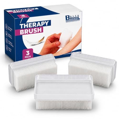 Wilbarger Method Therapy Sensory Brush, 3 Pack – Therapressure Brush for Occupational Therapy for Sensory Brushing – Use as Part of the Wilbarger Brushing Protocol