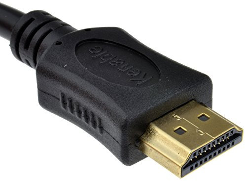 Plaqués Or HDMI câble Haute Vitesse 1080p HD TV Blindé Cordon Noir 20 m [20 mètre/20m]
