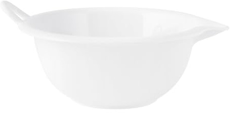 H&H 8716426 Set 3 Mixing Bowl Melamina con Manico Cm26 Lt2,9 Coppe Coppette E Ciotole