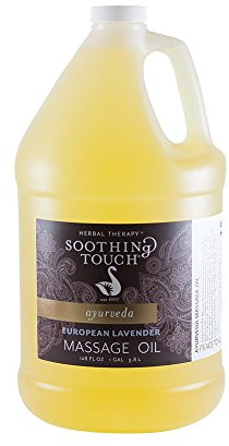 Soothing Touch, European Lavender Massage Oil, Gallon (128 oz)
