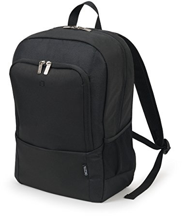 Dicota Backpack 13–14,1 Zoll BASE Rucksacktasche für Laptop, Computer und Tablet, Leichtgewichtige Laptoptasche, Schwarz