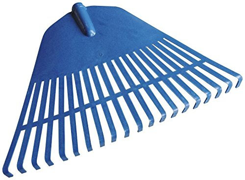 Strong Plastic Flexible Garden Rake Head 54cm Wide Lawn Grass Leaf