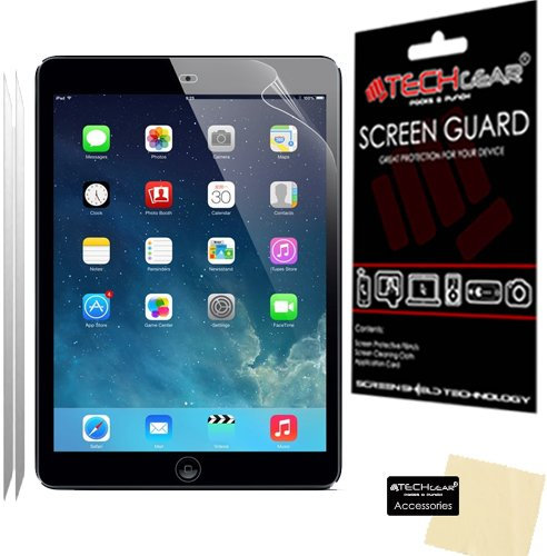 TECHGEAR [2 Pack] Anti Glare Screen Protectors for iPad Air 9.7, iPad Air 2 (iPad 5 & 6) - Matte Lcd Screen Protectors Compatible with Apple iPad Air, iPad Air 2, iPad Pro 9.7, iPad 9.7