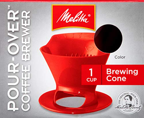 Melitta Red Ready Set Joe Filter Cone 64008