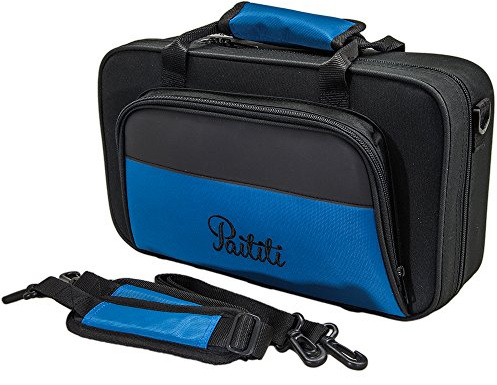 Paititi Lightweight Bb Clarinet Case, Backpackable, Shoulder Strap with Exterior Pocket