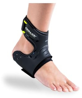 DonJoy Performance POD Ankle Brace - Ultra-Lightweight Support for Sprains, Instability and Ankle Protection (Black, XS, Right)