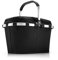 reisenthel carrybag iso in Schwarz – Stabiler Einkaufskorb mit Kühlfunktion – Elegantes und wasserabweisendes Design mit verschließbarem Deckel