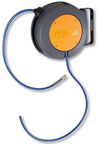 Beta 1901T/10 Avvolgitubo Automatico con Corpo in Materiale Plastico Antiurto per Aria Compressa o Acqua Fredda