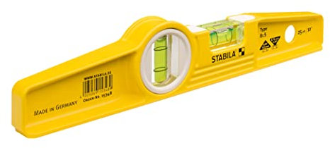 Stabila 81s Level 25cm/10in 1500 Aluminium without Rare-earth magnet system, Non-magnetic , Multicolor