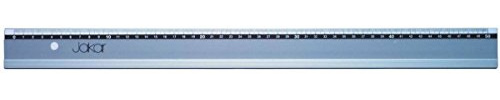 Aluminiumlineal, bedruckt mit mm/cm-Maßen, Stahlschneide, 30 cm/50 cm/60 cm/1 Meter, 50 cm