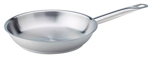Pentole Agnelli Linea Acciaio Padella con Manico, 32 cm
