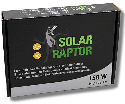 ECONLUX GmbH SolarRaptor EVG 150 Watt Elektronisches Vorschaltgerät für HID-Lampen bis 150 Watt, Terrarienstrahler