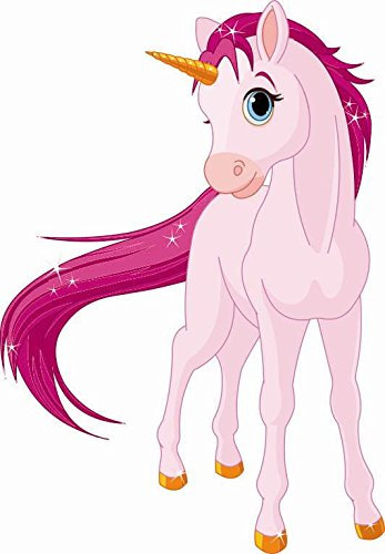 U24 Aufkleber Baby Einhorn 14 x 20 cm Autoaufkleber Sticker