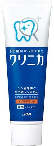 Tooth Care Toothpaste Lion Clinica 130g - Mild Mint (Green tea Set)