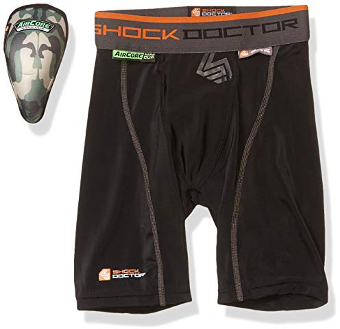Shock Doctor Herren 's AirCore Hard Cup Compression Shorts