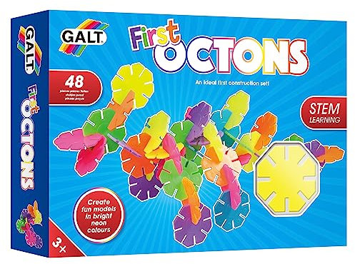Galt Toys, First Octons, Construction Toy, Ages 3 Years Plus