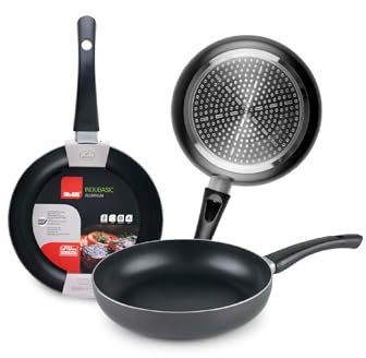 IBILI - Indubasic stekpanna, 30 cm, aluminium, non-stick, lämplig för induktionshällar