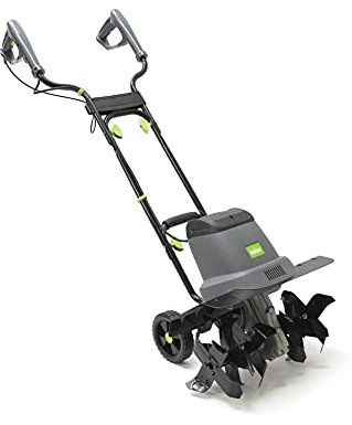 The Handy THET 1400 Electric Multi-Width Tiller Cultivator Rotovator 43cm Tilling Width and 20cm Tilling Depth 1400W - 2 Year Guarantee