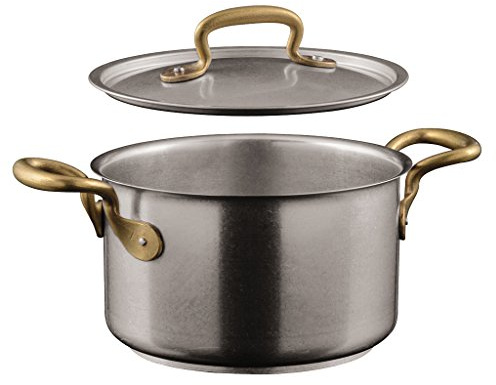 MD 1965 Vintage Stainless Steel Casserole Dish 20 cm