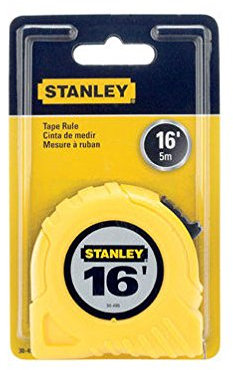 Stanley Hand Tools 30-495 Flexómetro, Regla de cinta de 3/4 pulgadas x 16 pies