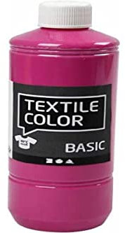 Art-Manufacture-Design - Pintura textil (500 ml), color rosa