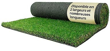 Primaflor Kunstrasen Colorado 30mm - 4,00m x 1,50m, Weicher & UV- beständiger künstlicher Rasen für Garten, Terrasse & Balkon | Wetterfester Balkonrasen mit Drainage