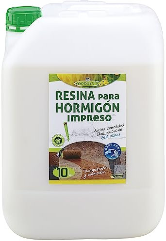Monestir RESINA HORMIGON IMPRESO (Fórm. Agua) - 10L MONESTIR