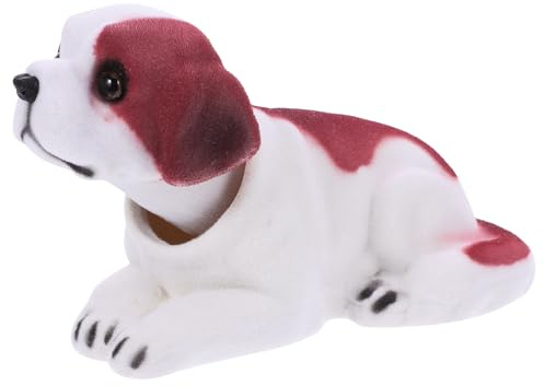 Wakauto Wackelkopf-Puppen, Wackelkopf, Hund, Schreibtisch-Ornament, für Zuhause, Geschäft, Auto, Armaturenbrett-Dekoration