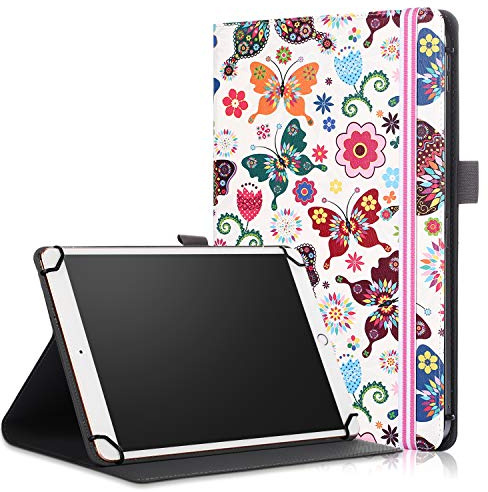 Acelive Universal Hülle für 10 10.1 Zoll Tablet(für TOSCIDO/Padgene/ACEPAD/10.1, für LNMBBS/Qimaoo/Dragon Touch/TYD/vankyo 10)