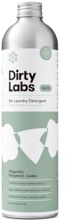 Dirty Labs Signature Doft Organiskt flytande tvättmedel, 80 tvättar, hög koncentrerad hög effektivitet och standardmaskintvätt, giftfri, biologiskt nedbrytbar, fläcklukt