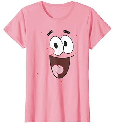Bob Esponja Squarepants Patrick Big Face Camiseta