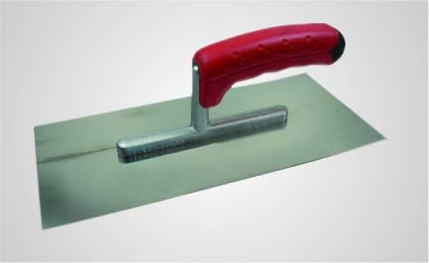 Glättekelle rostfrei 280 x 130 x 0,7 mm, mit Softgriff
