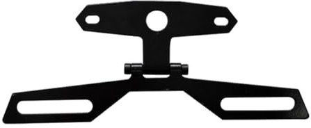 DINGYIG Für H&Arley Für Touring Universal Einstellbare Motorrad Seite Montiert Rücklicht Rahmen Kennzeichen Halter Halterung
