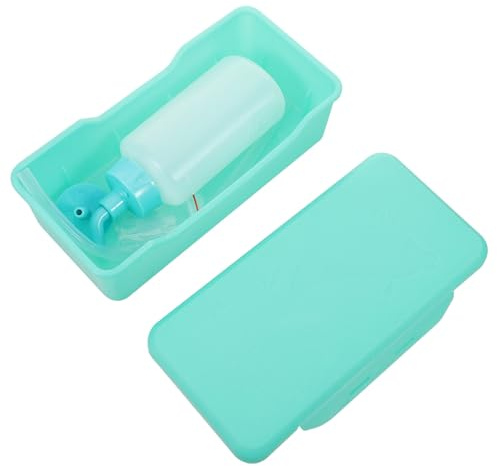 Ipetboom Botella Exprimible Para Limpieza De Oídos Portátil Bolitas De Silicona y Pp, Sistema De Presión Eficaz, Apto Para Todas Las Edades, Cuidado De Oídos En Casa y Viaje