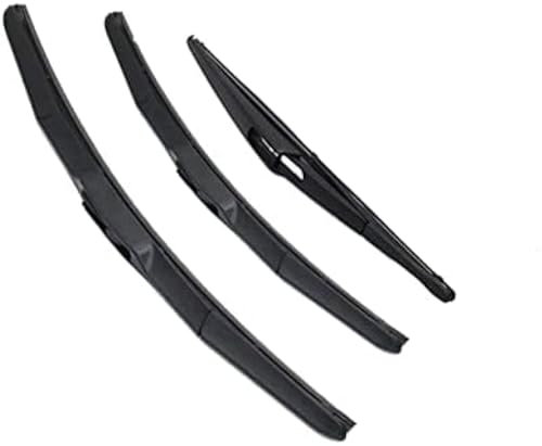 Auto Scheibenwischer Regen Abkratzen Zerlegbar HD Scheibenwischerblätter,Compatible with Mini-Cooper, for R50 /R53 2004-2006