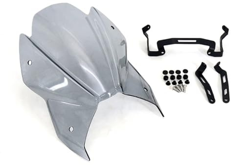 CFAYRLMS Cúpula Touring Compatible con Suzuki para GSX-S950 para GSX-S1000 2021 2022 2023 Parabrisas Accesorios De Motocicleta Deflector De Viento(Smoky Gray)