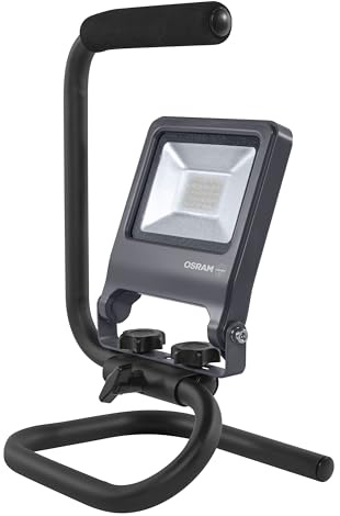 OSRAM arbetslampa S-Stand 20W 1700lm IP65 svängbar kabel | LED Worklight S-Stand, Outdoor Lighting (Special), Dark gray, 25000 h, 1-Pack