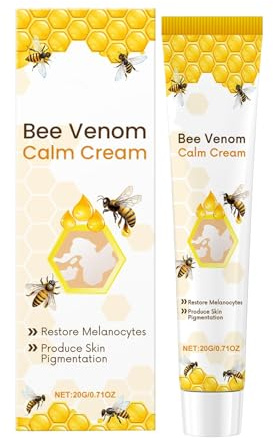 Ripristina il tono naturale della pelle – Crema Bēé Vèņōm | Crema per macchie bianche | Aiuta a sbiadire le macchie bianche, favorisce la pigmentazione uniforme, formula curativa naturale delicata |