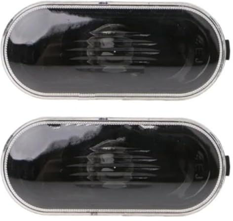 FAHBSTR Intermitentes Para Automóviles Para VW Para Jetta Para Golf 4 Mk4 Para Passat Para B5 Para B5.5 1999-2004 Luz Posición Lateral Automóvil Lámpara Señal Giro LED(2pcsA)