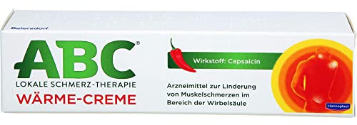 ABC Wärme-Creme Capsicum Hansaplast med 50 g