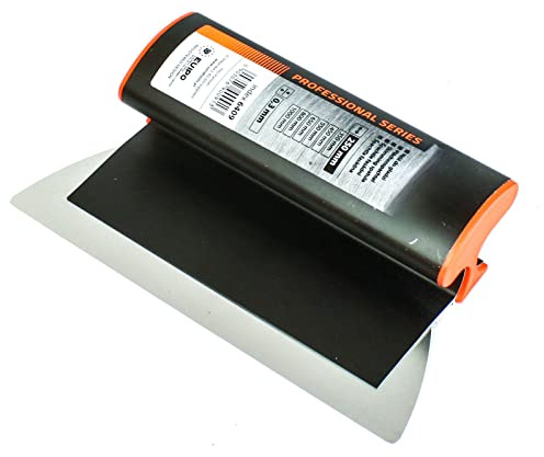 ARPON Flächenspachtel Professional Series - Spachtel zum Verputzen von Wänden und Decken - Skimming Spatula mit deutlich hoherer Steifheit - Made in EU- (Flächenspachtel 25cm)