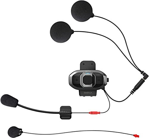 Sena SF4-02 Series SF Motorcycle Bluetooth Communication System with Dual Speakers, 4-Way Intercom