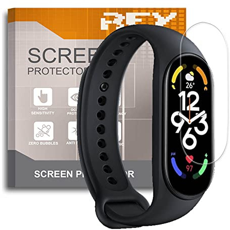 7X Protector de Pantalla para XIAOMI SMART BAND 7 - SMART BAND 8 - SMART BAND 9, Reloj SmartWatch