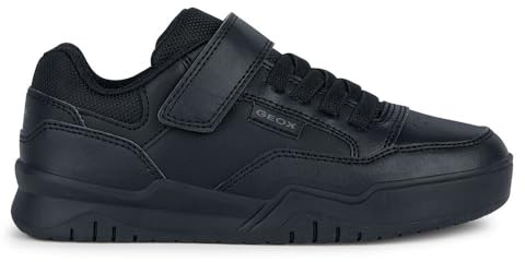 Geox Garçon J Perth Boy Basket, Noir, 36 EU