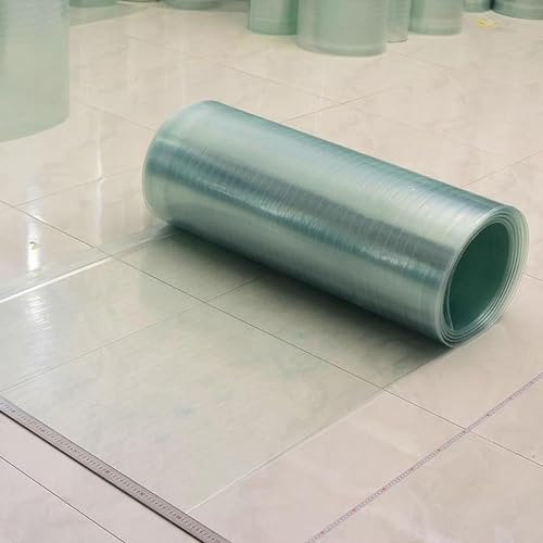 DONGYUE 0.8mm Polycarbonate Sheets, Roofing Transparent Insulation Daylighting Panels, Cuttable Replacement Shed Cover, Transparent Film for Greenhouses Carport, Size Custom (Size : 1x20m)