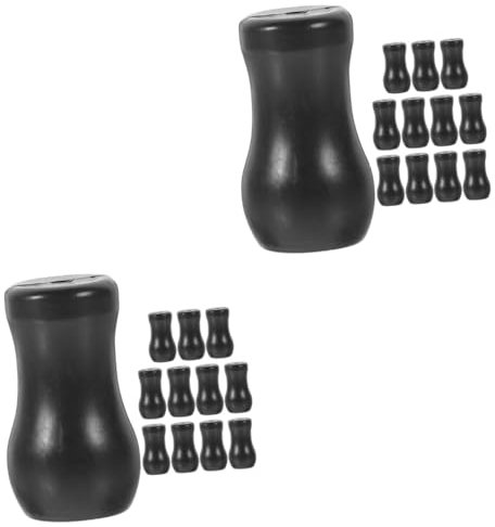 Cabilock 2sets Blind Pull Cord Knobs Window Blinds Cord Tassels Sturdy Pvc Material Easy Diy Installation 12pcs*2