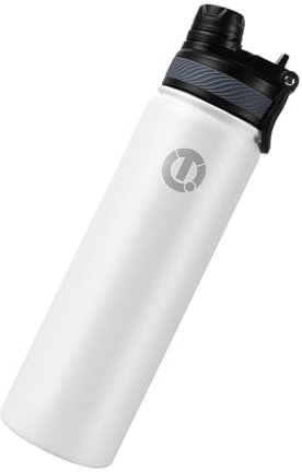 ycezw Fahrrad-Wasserflasche, isolierte Fahrradflasche – Wasserflasche aus Edelstahl, 650 ml, für Reisen, tragbarer Wasserkocher für den Außenbereich, Sportausrüstung