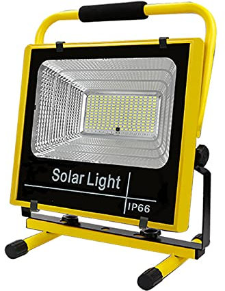 MQDLJSE Projecteur 200w 300w, éclairage de sécurité extérieur 6500k Portable Rechargeable, éclairage de sécurité à LED d'urgence extérieur, éclairage d'urgence Technique, (projecteur 300w