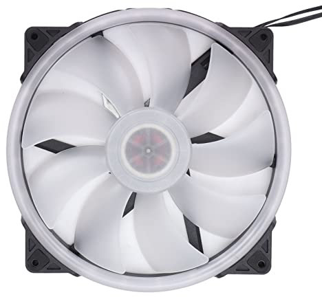 RGB 200mm Case Fans for Computer Hydraulic Bearing Silent Low Noise Large Air Volume, Argb Light Synchronization Fan, 1 Device