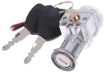 RPJFCPCS Interruttore a Chiave di accensione/spegnimento for Bici elettrica di Tipo a Testa più Grande, alloggiamento agli ioni di Litio for Bici elettrica con carichi Pesanti